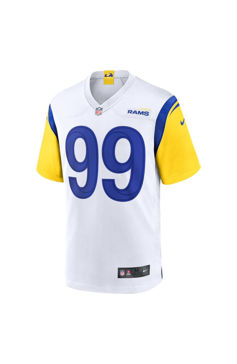 Nike Men's Nike White Aaron Donald Los Angeles Rams Alternate Game Jersey, Alternate, color, 
