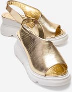 Forever & Always Shoes Agusto Leather Platform Sandal