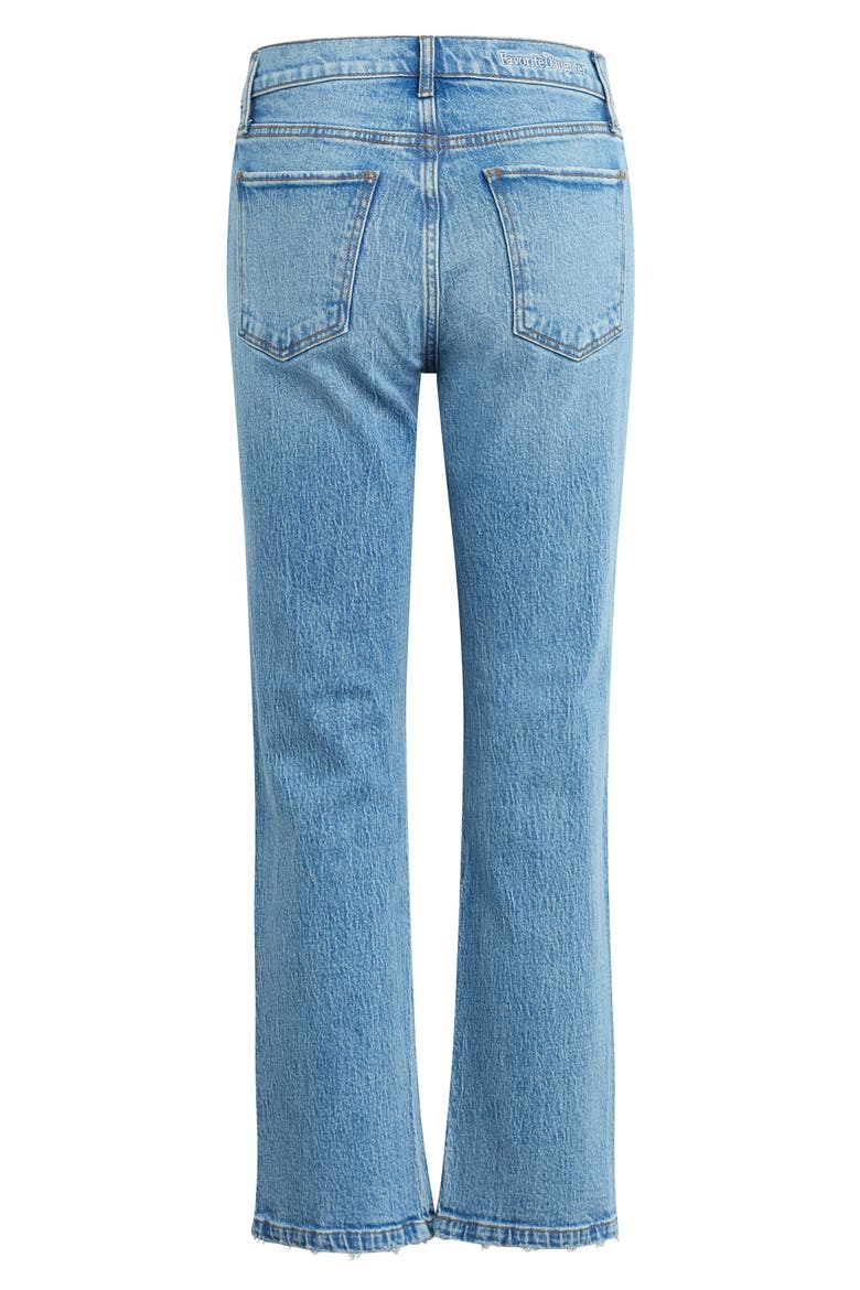The Dot Mid Rise Straight Ankle Jeans, Alternate, color, WESTMINSTER