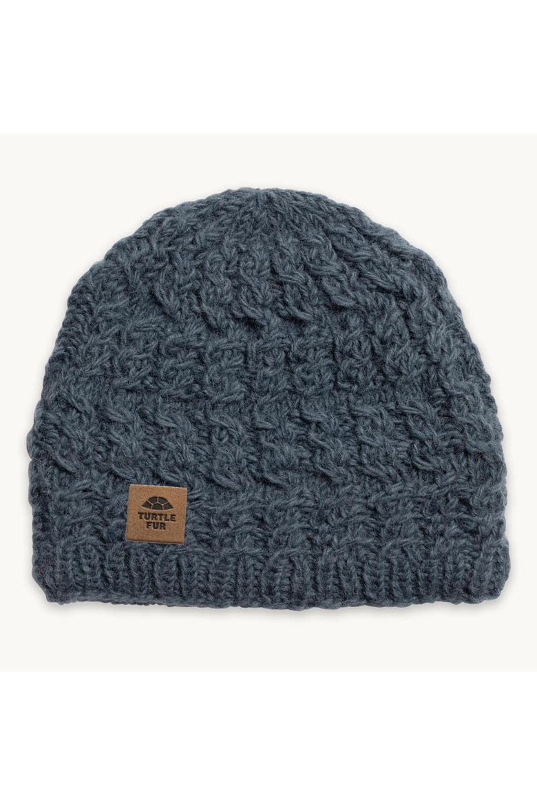 Mika Wool Beanie, Main, color, Denim
