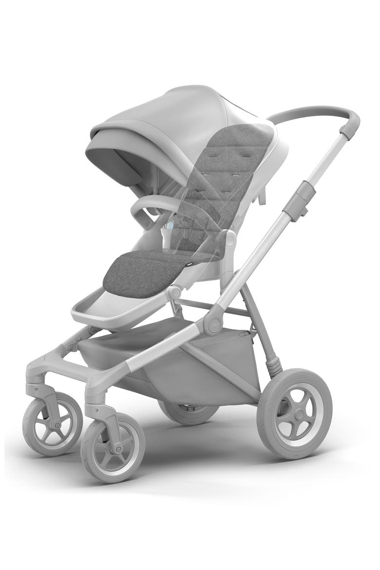Stroller Seat Liner, Alternate, color, GRAY