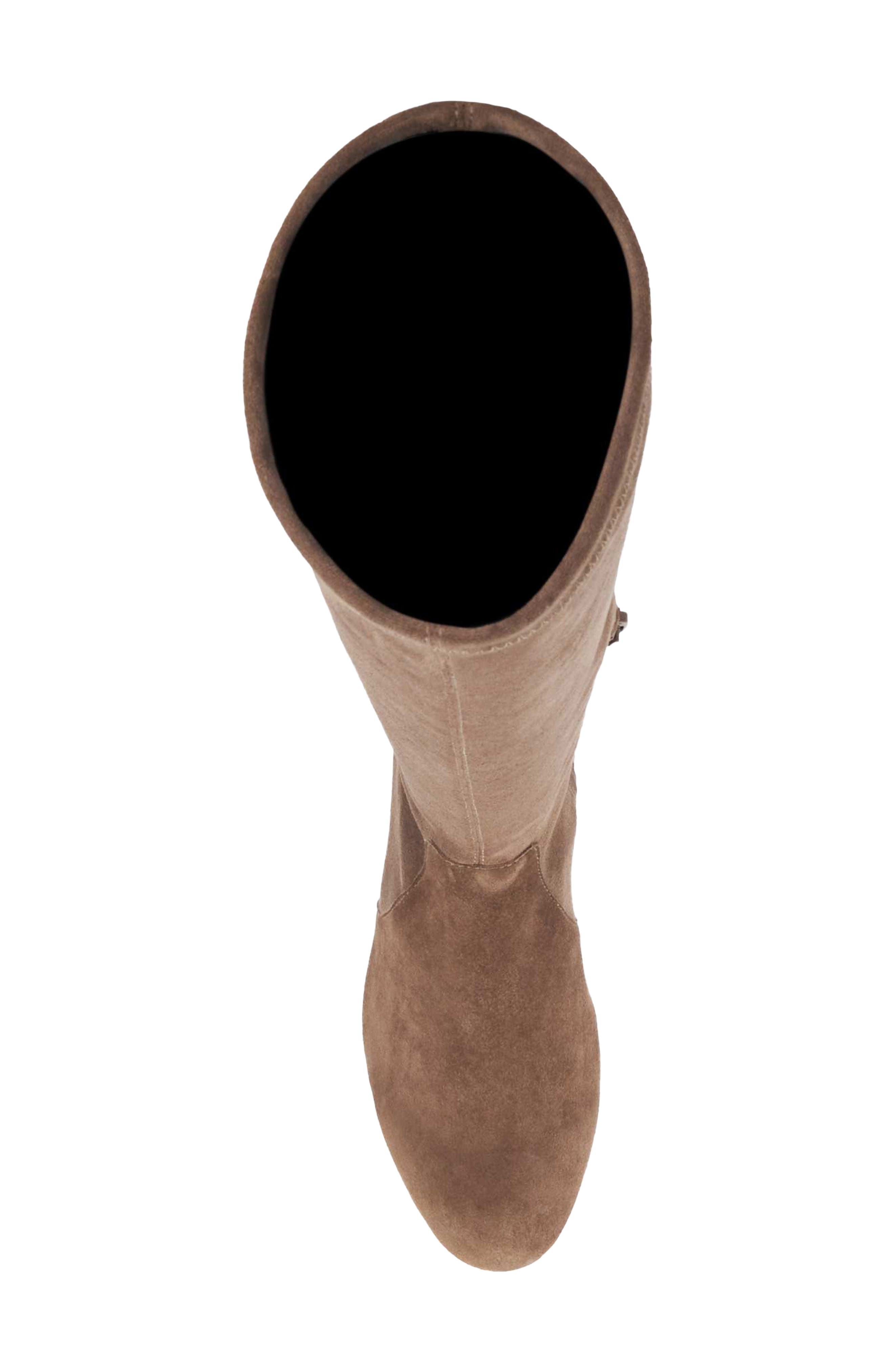 Topsys Tall Stretch Leather Boot, Alternate, color, MINK