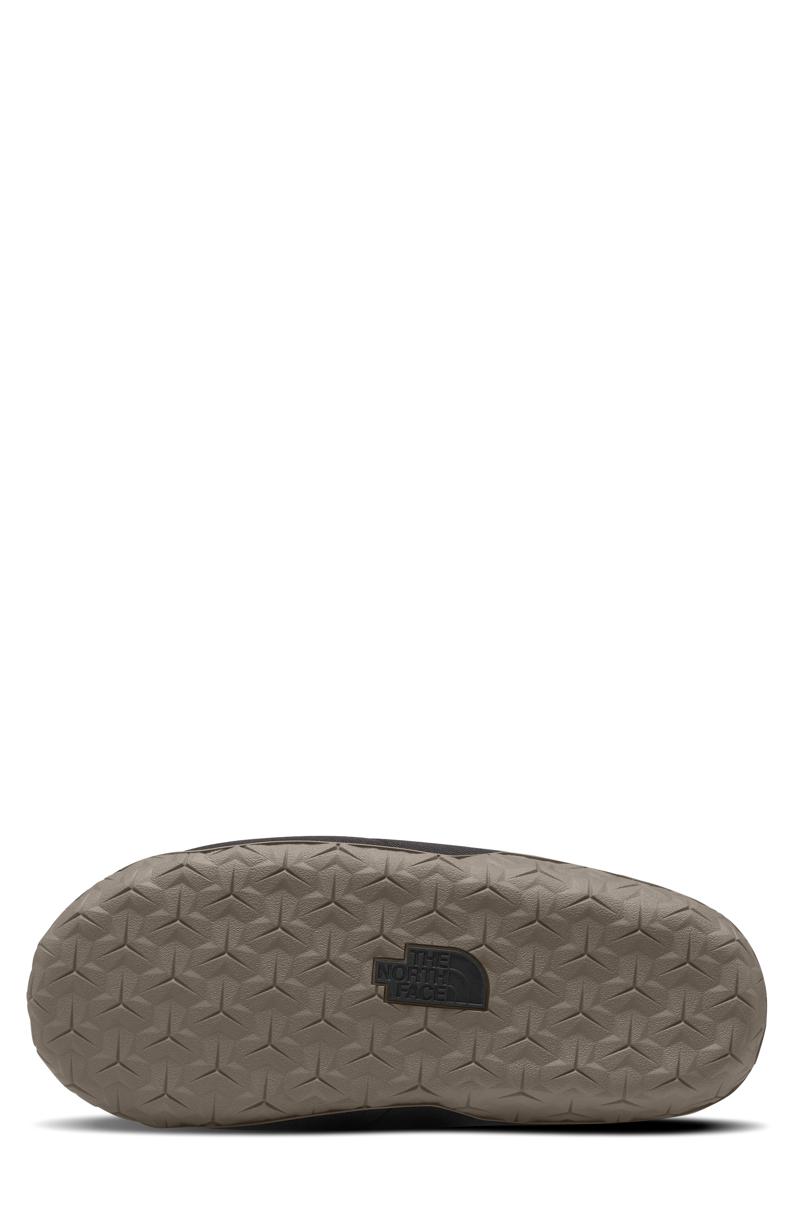 The North Face Nuptse Down Slipper, Alternate, color, Mushroom Grey/ Mocha Brown