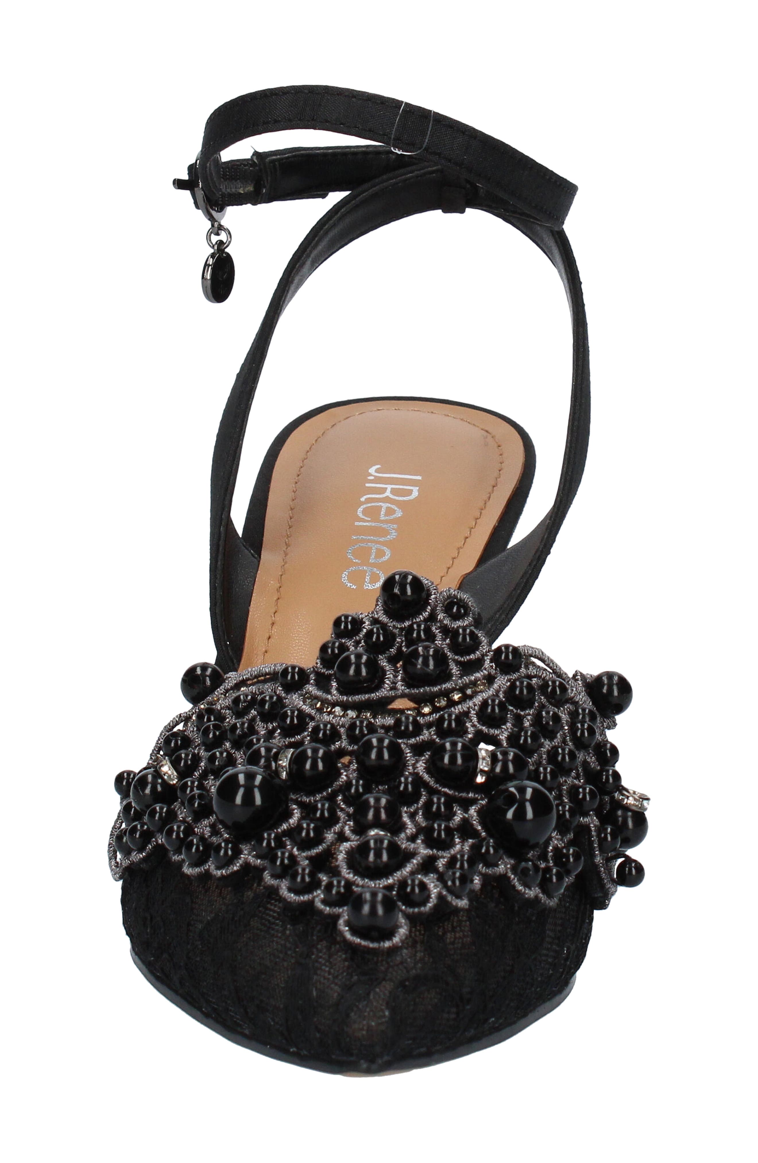 J. Reneé Desdemona Pointed Toe Pump, Alternate, color, Black