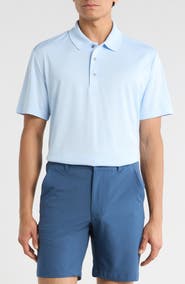 PGA TOUR Short Sleeve Solid Golf Polo
