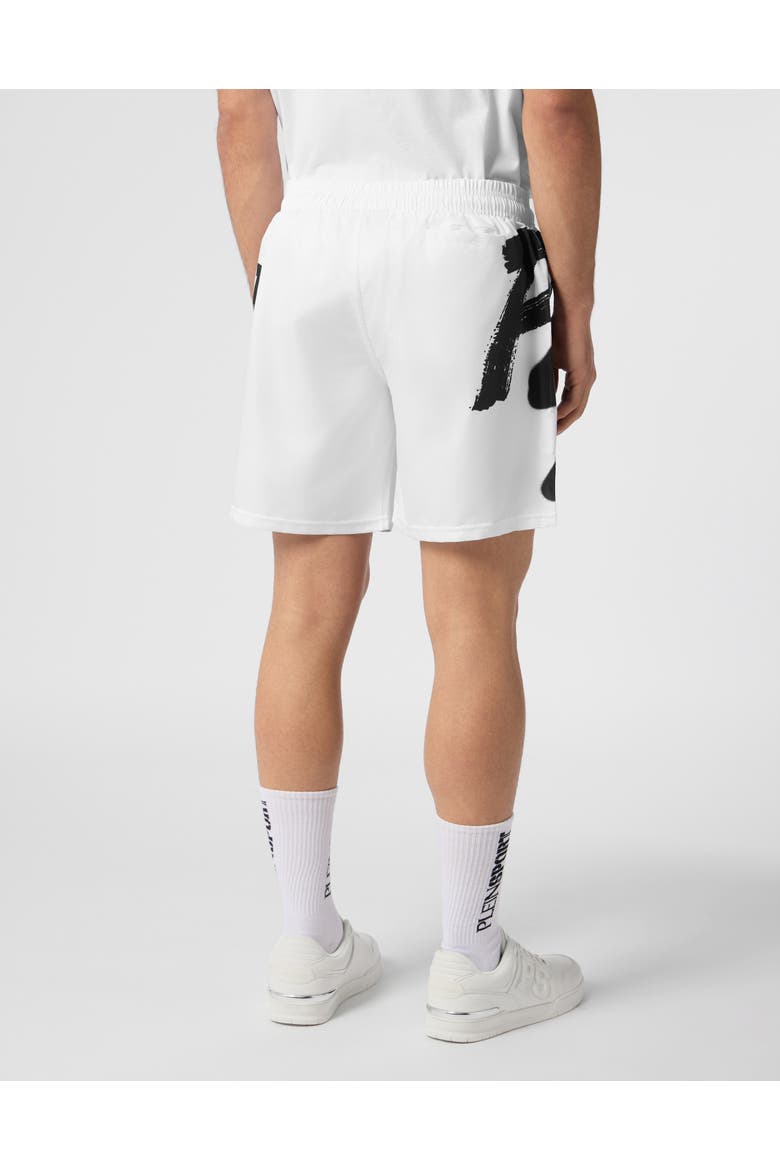 Printed Shorts Plein Sport Men, Alternate, color, white