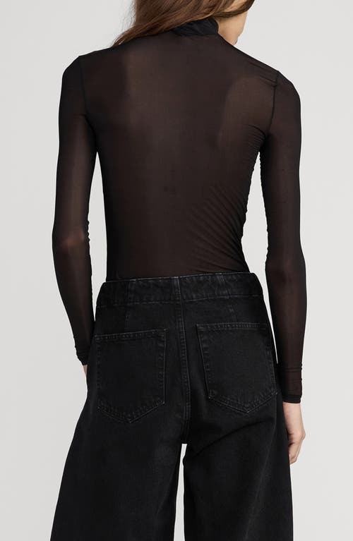 Frame The Zip Straight Leg Jeans In Black