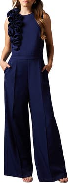 Coast Corsage Detail Pleated Jumpsuit