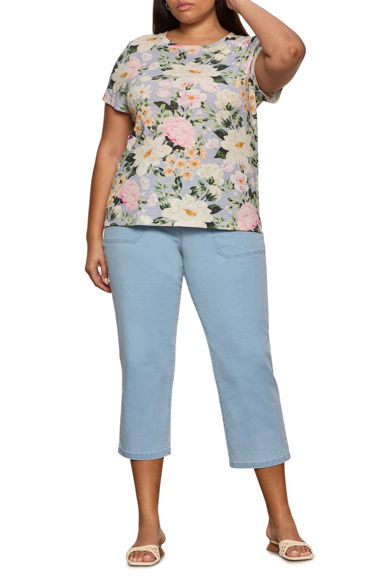 The Perfect T-Shirt, Alternate, color, SPRING FLORAL BLUE