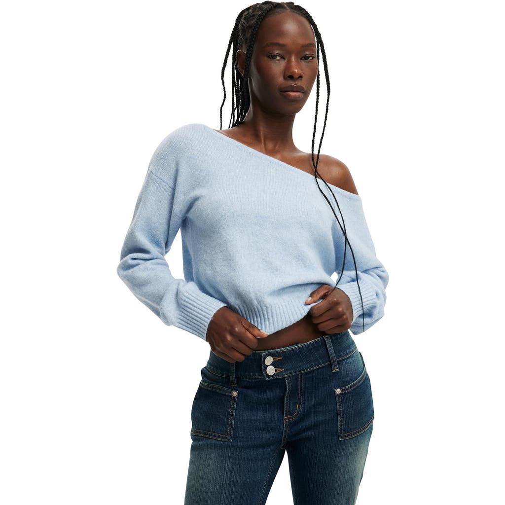 Cotton On Luxe Slouchy Knit In Blue