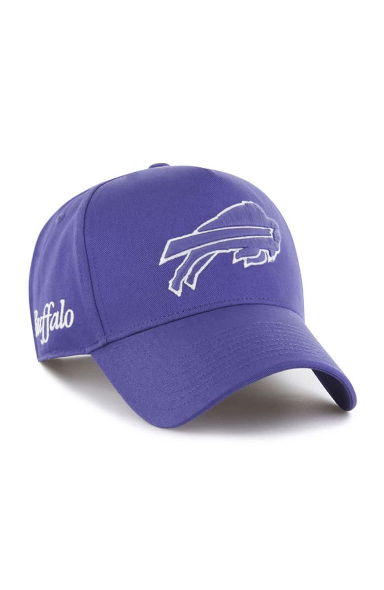 '47 Men's '47 Blue Buffalo Bills Foundation Offside Adjustable Hat, Main, color,