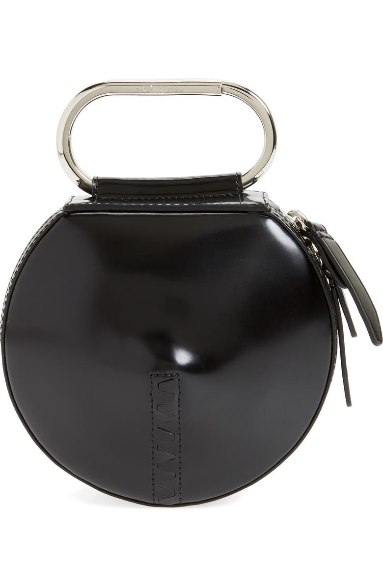 3.1 Phillip Lim Alix Leather Circle Clutch, Main, color,