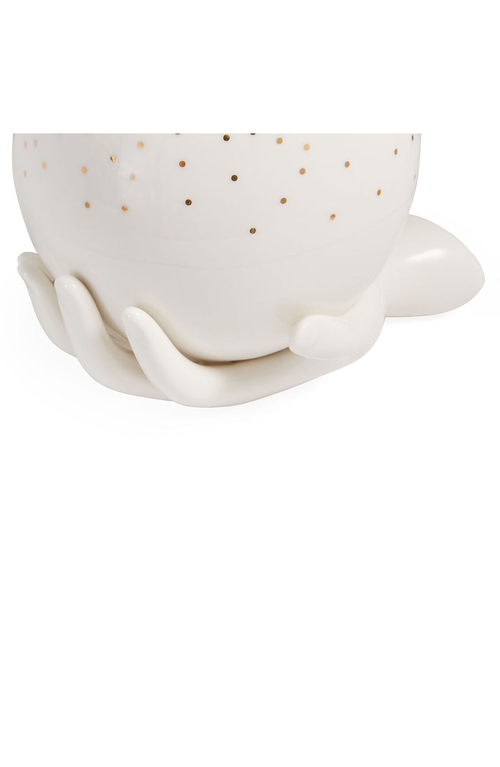 Jonathan Adler Gilded Eve Box In White
