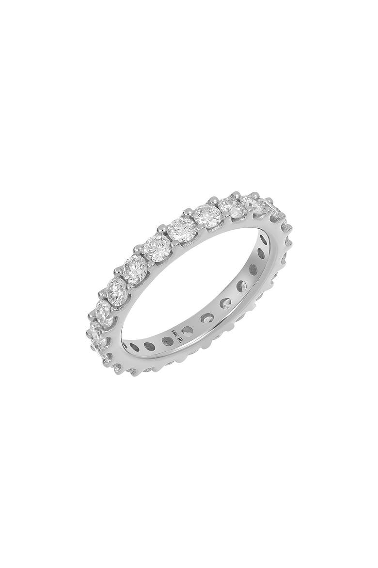Audrey Diamond Eternity Ring (Nordstrom Exclusive), Main, color, 18K WHITE GOLD