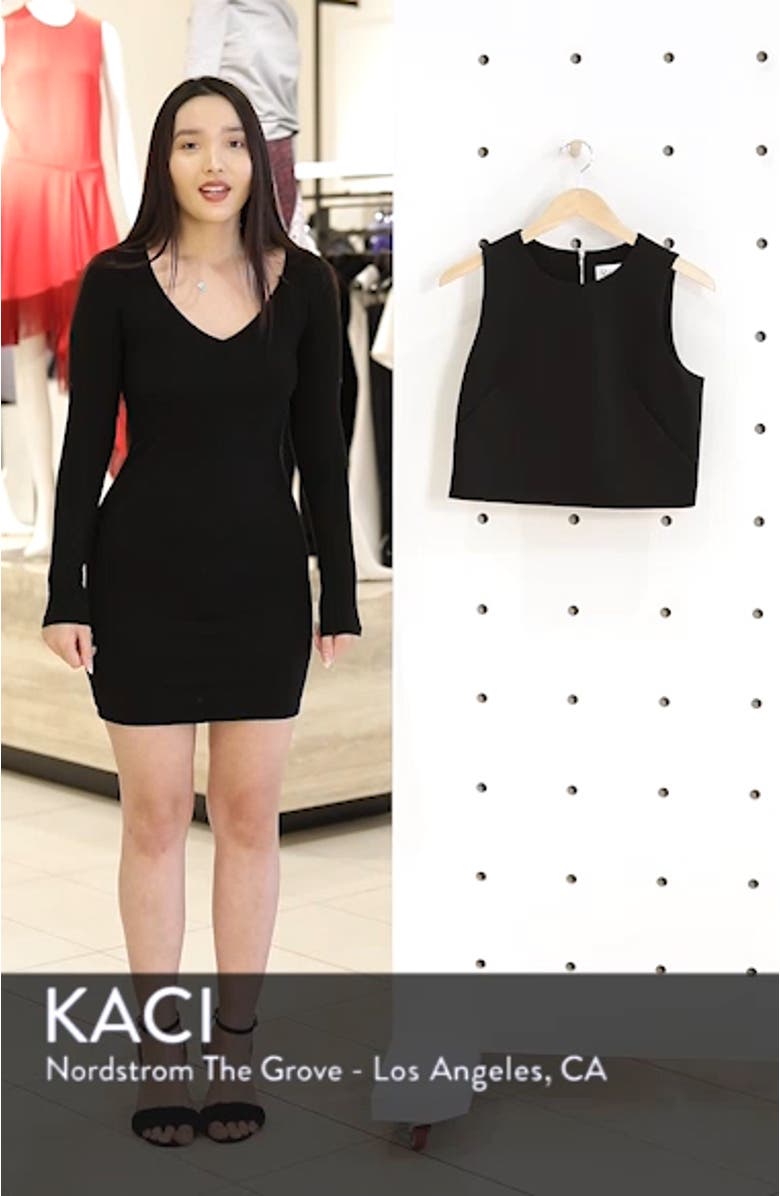 Scuba Crop Top, sales video thumbnail