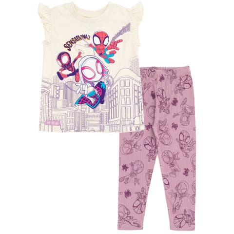 Spidey and His Amazing Friends T-Shirt & Leggings Set (Toddler & Little Kid)