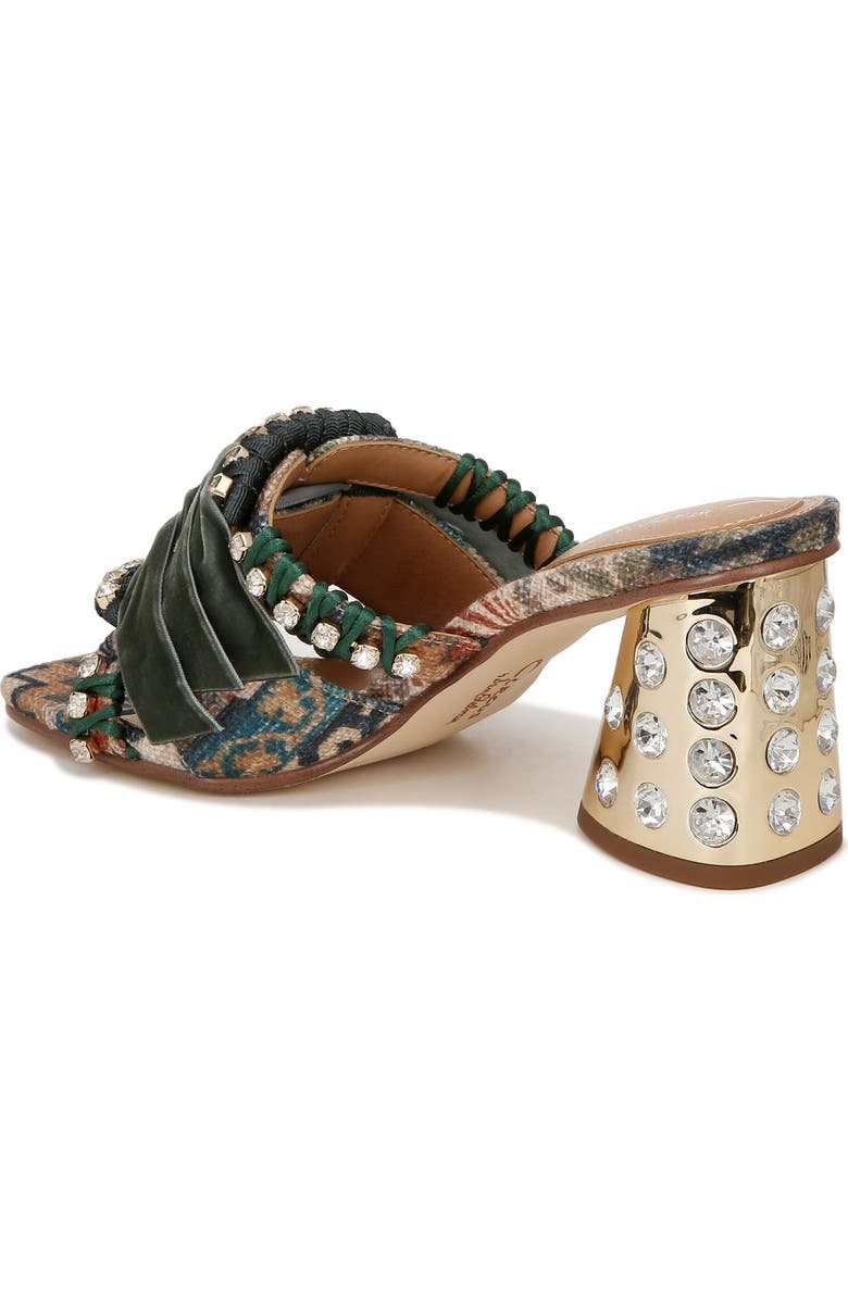 Circus NY by Sam Edelman Vera Block Heel Sandal, Alternate, color, Ocean Sapphire Multi