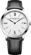 Baume & Mercier Classima Leather Strap Watch, 40mm