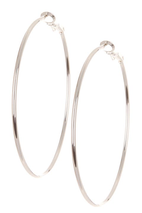Classic 50mm Hoop Earrings