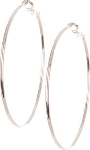 NORDSTROM RACK Classic 50mm Hoop Earrings