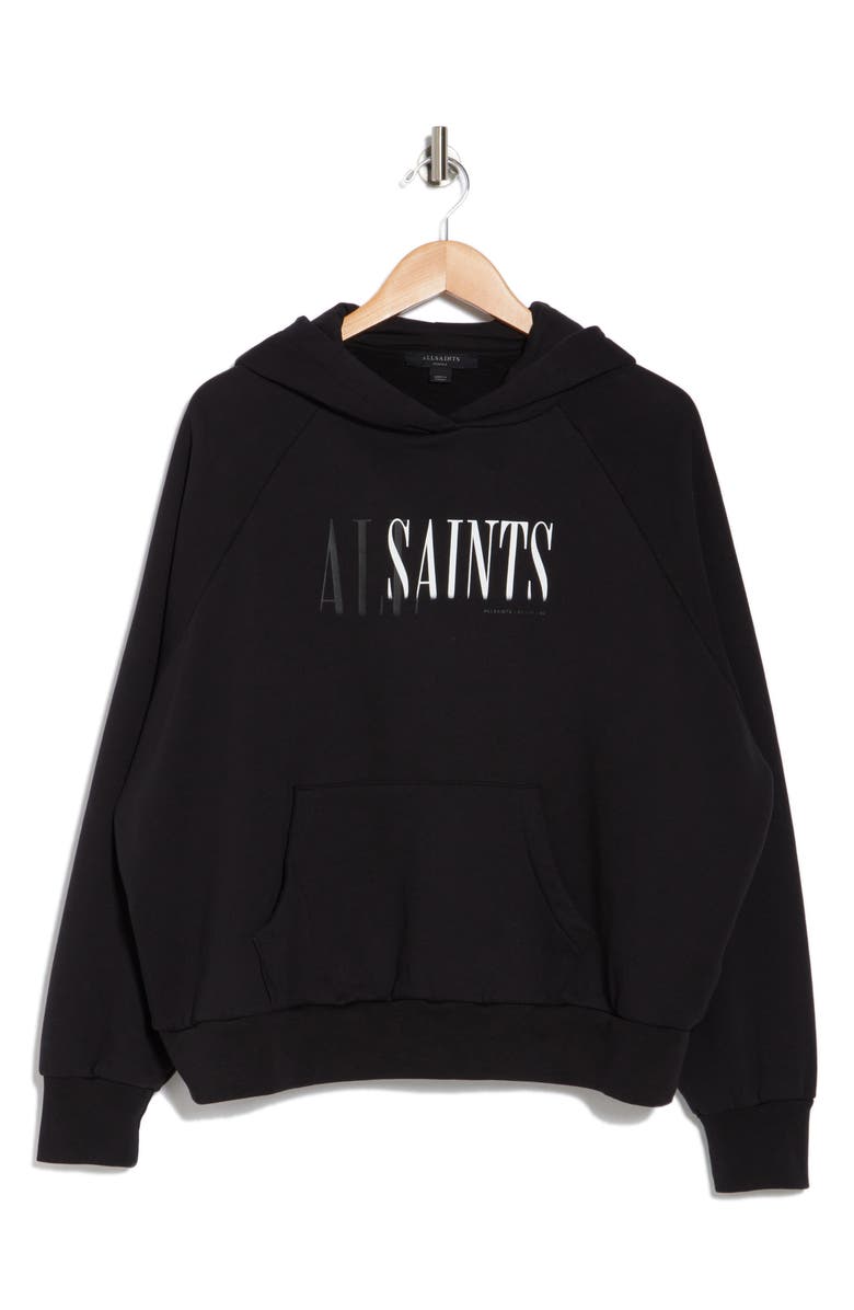AllSaints Talon Logo Hoodie, Alternate, color,