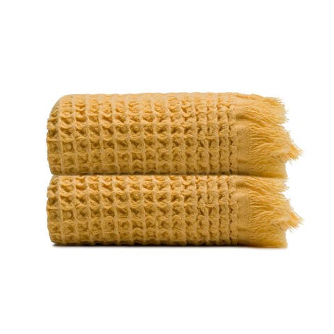 Waffle Turkish Cotton Kitchen & Guest Towel - Set of 2