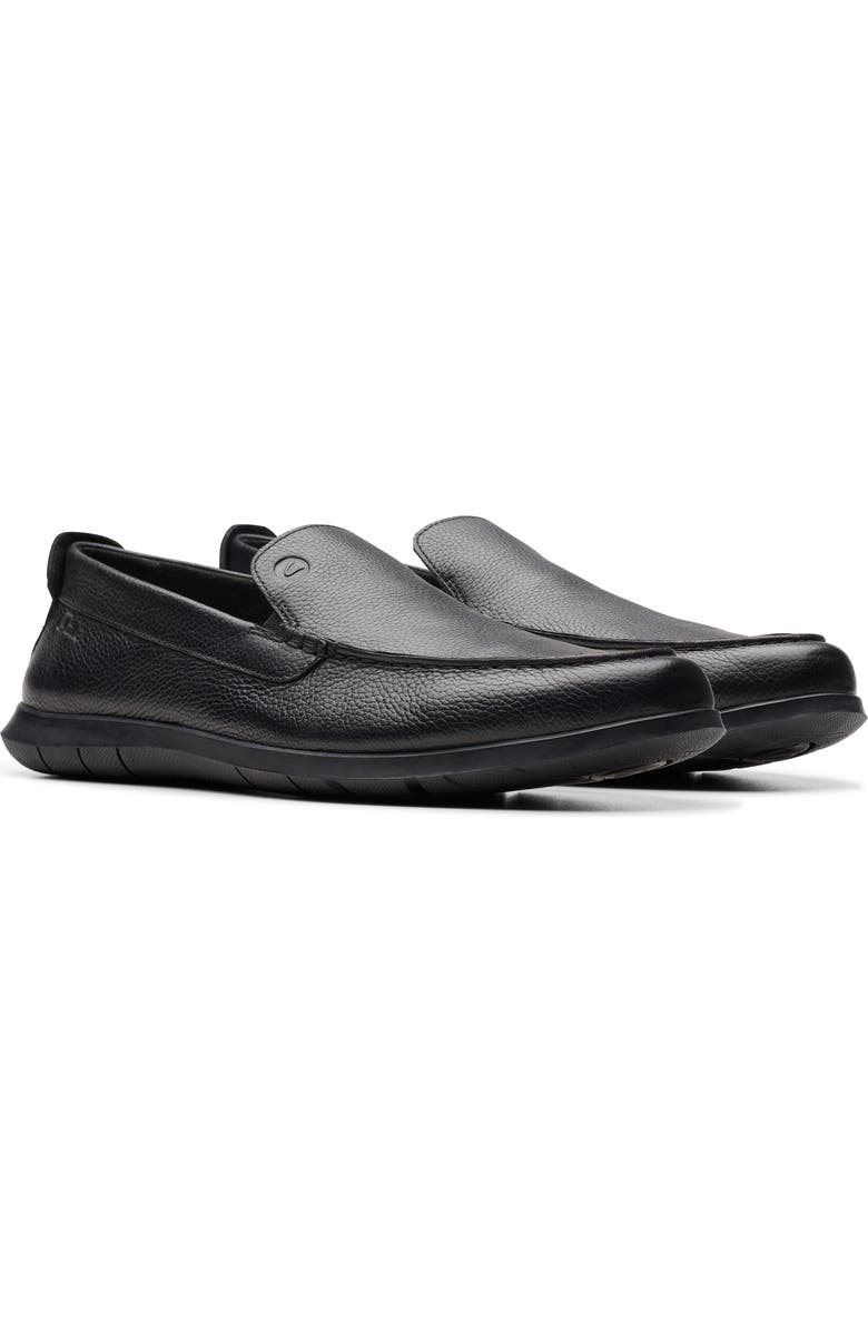Clarks<sup>®</sup> Flexway Step Slip-On, Alternate, color, Black Leather