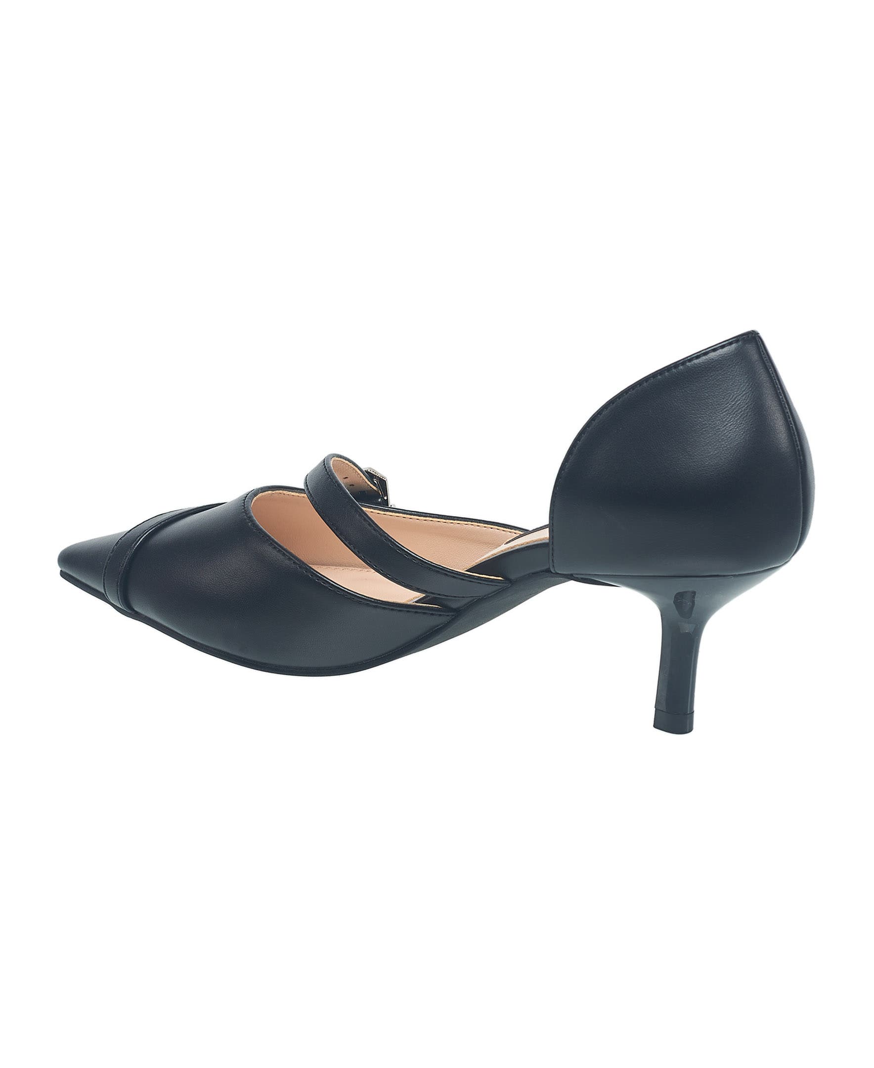 French Connection Ladies Elly Heel, Alternate, color, Black