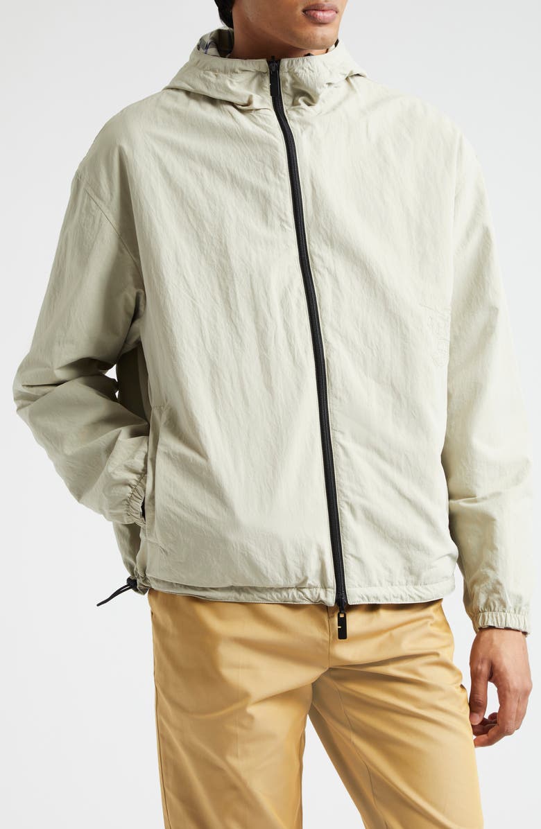 Burberry Reversible Hooded Jacket, Alternate, color, 