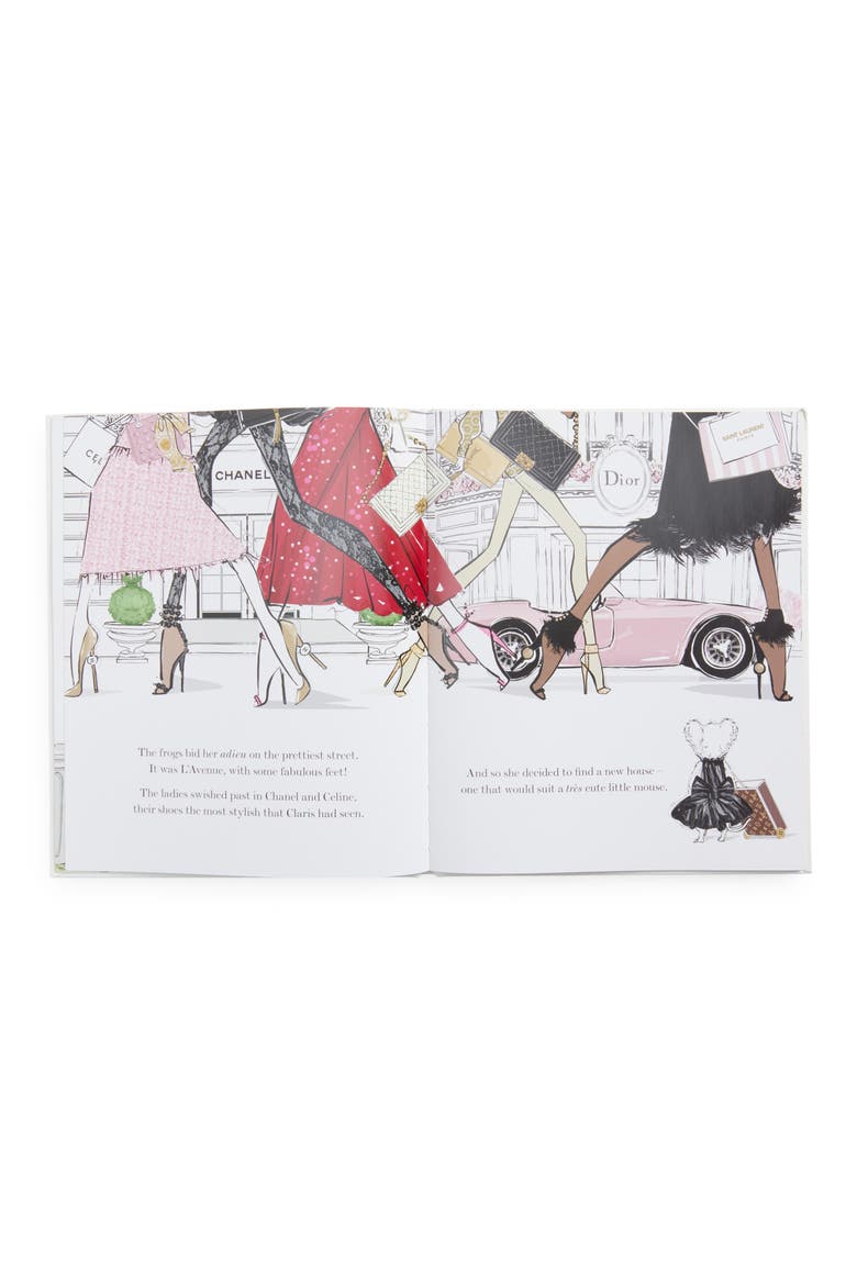 'Claris: The Chicest Mouse in Paris' Book, Alternate, color, PINK
