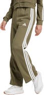 adidas Essentials 3-Stripes Open Hem Fleece Pants