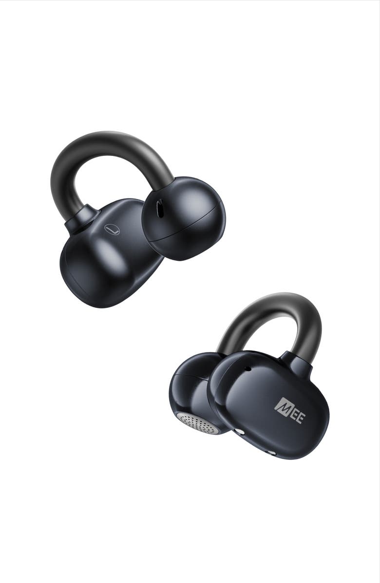 MEE audio Pebbles Air Open Ear Truly Wireless Earbuds, Alternate, color, Onyx