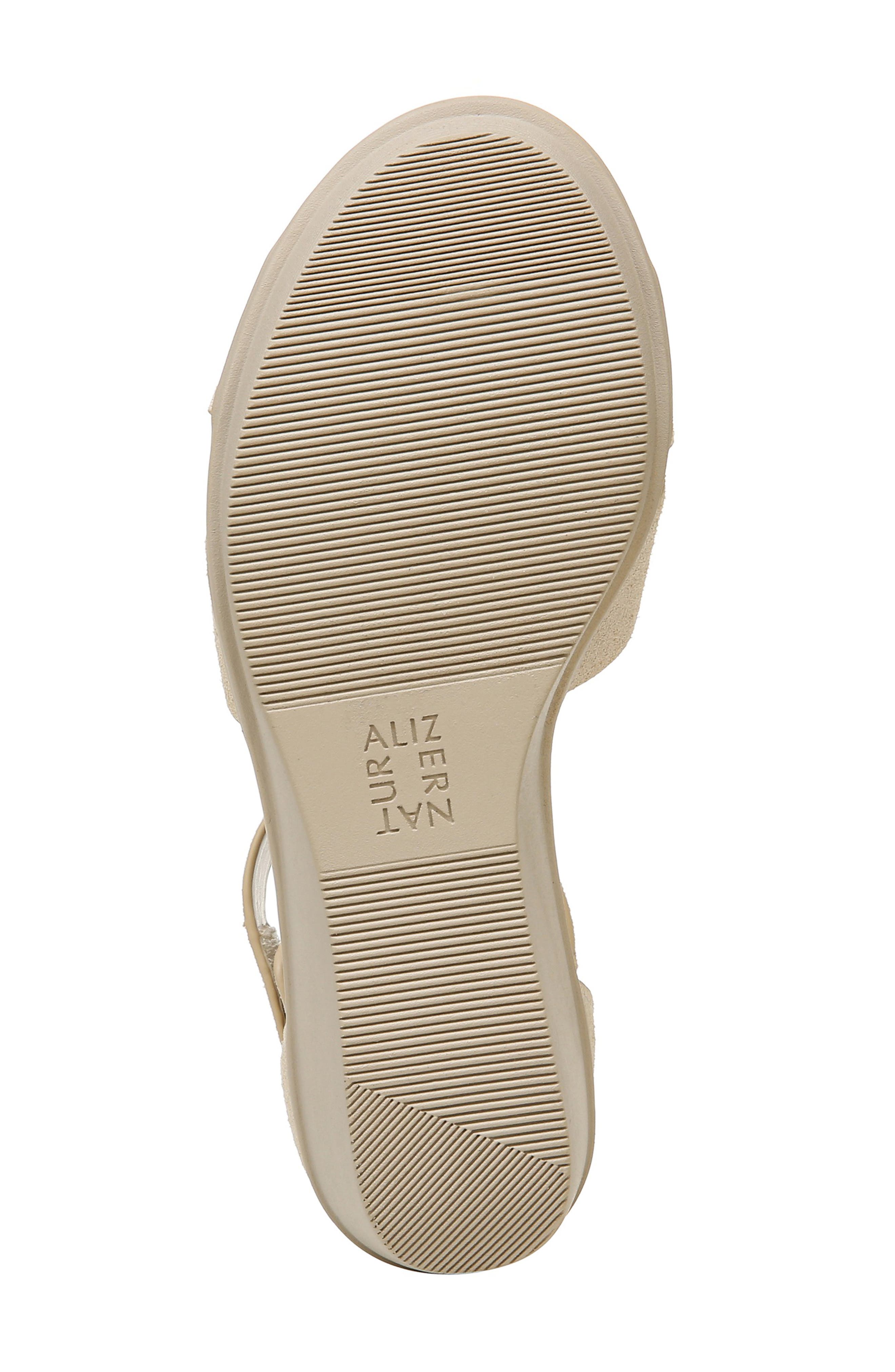 Riviera Wedge Sandal, Alternate, color, PORCELAIN SUEDE