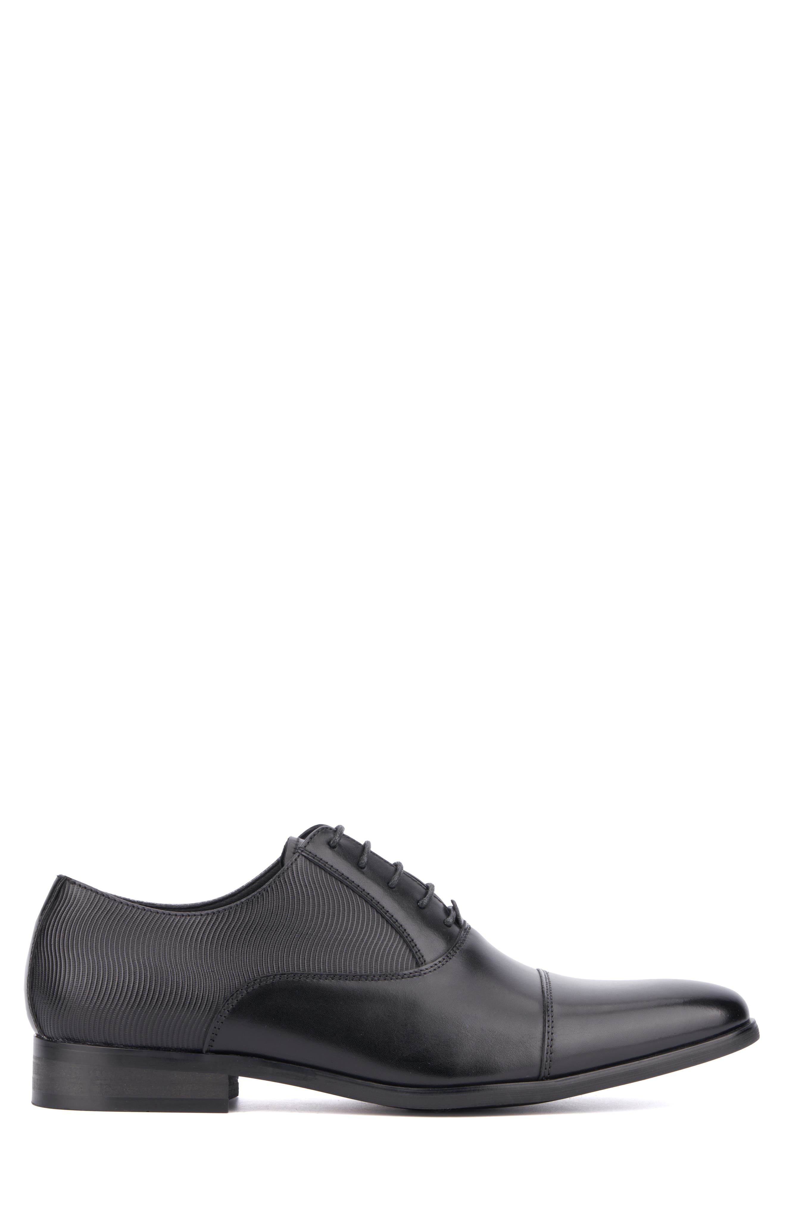 VINTAGE FOUNDRY Hamilton Cap Toe Dress Oxford, Alternate, color, Black