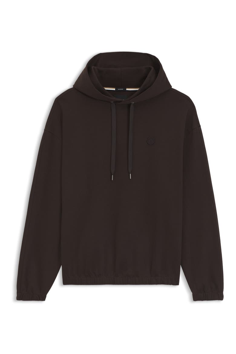 Stevens Cotton Pullover Hoodie, Alternate, color, DARK BROWN