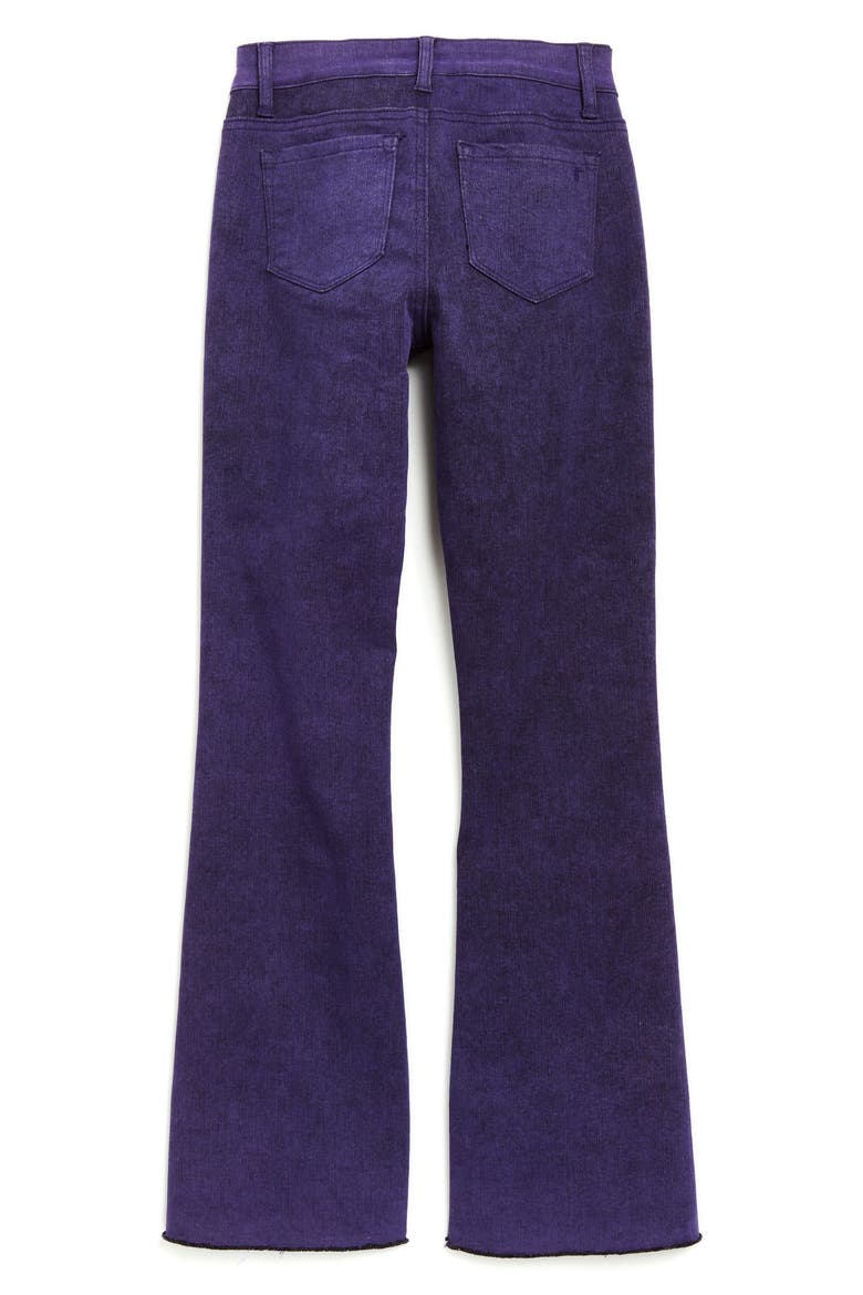 Kids' Patchwork Flare Jeans, Alternate, color, PURPLE