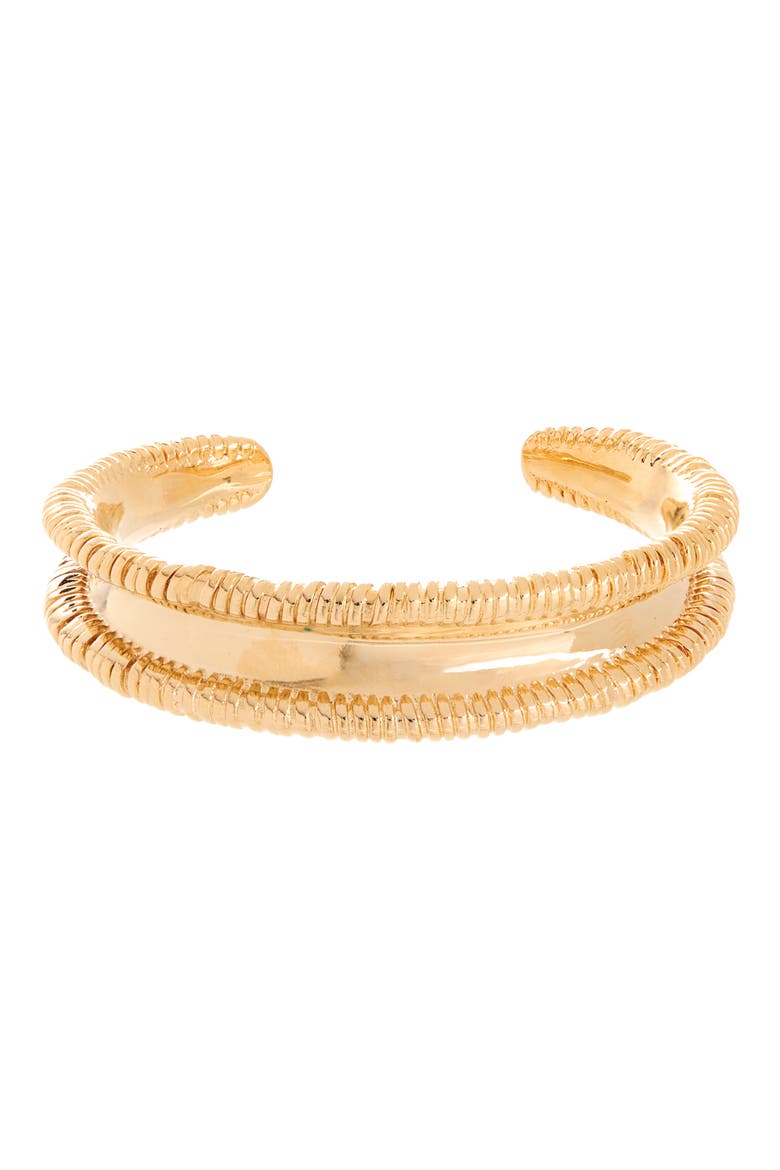Cuff Bracelet, Main, color, DORE