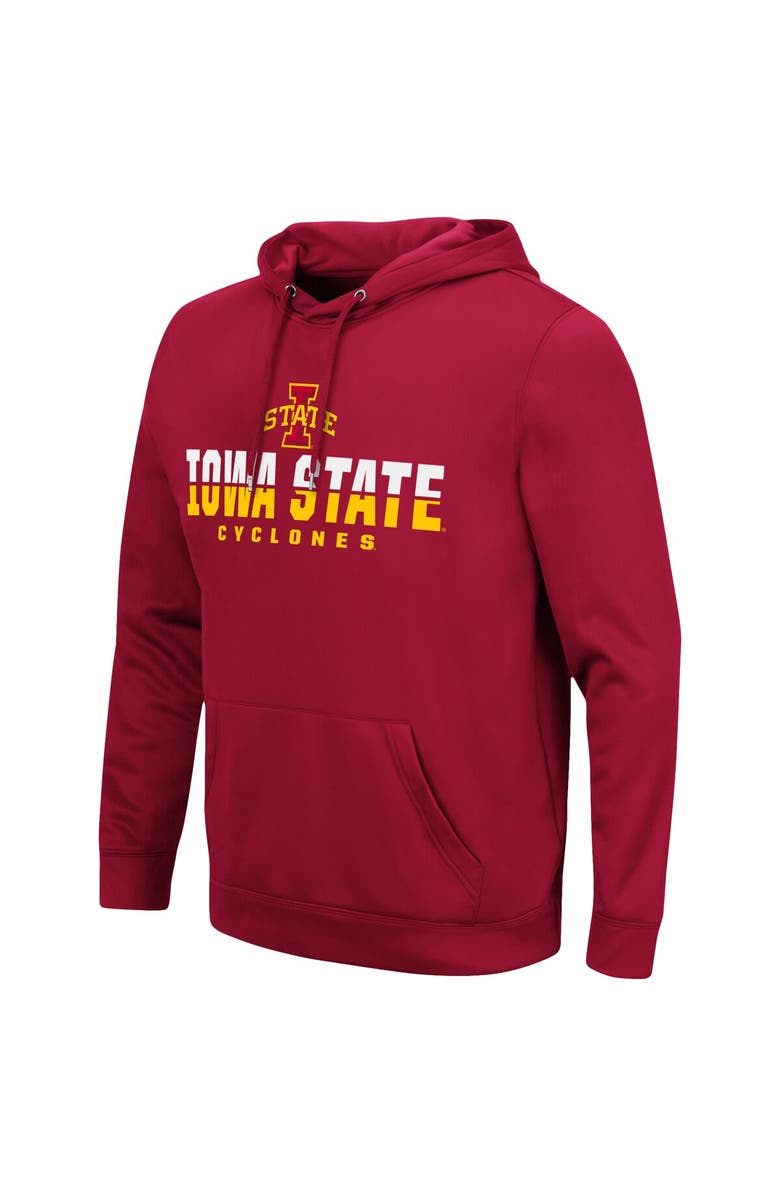 COLOSSEUM Men's Colosseum Cardinal Iowa State Cyclones Lantern Pullover Hoodie, Alternate, color, Cardinal