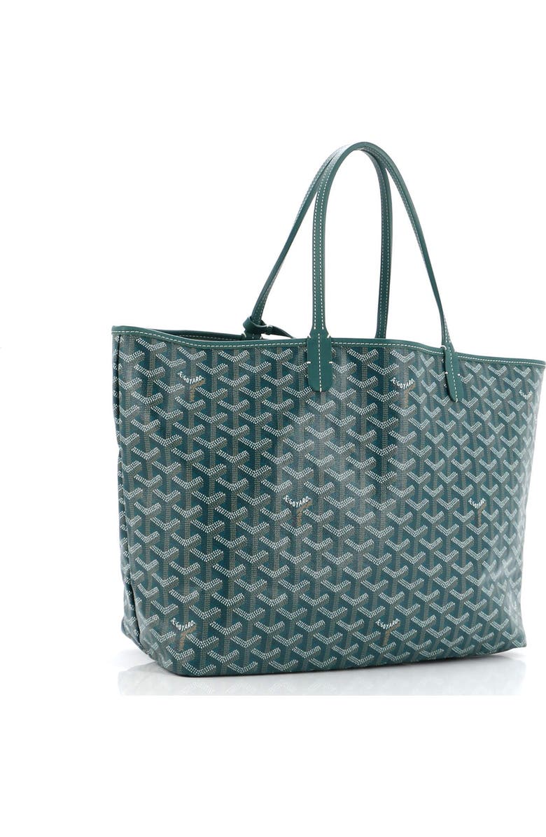 Pre-Owned Goyard Saint Louis Tote Coated Canvas PM, Alternate, color, Green