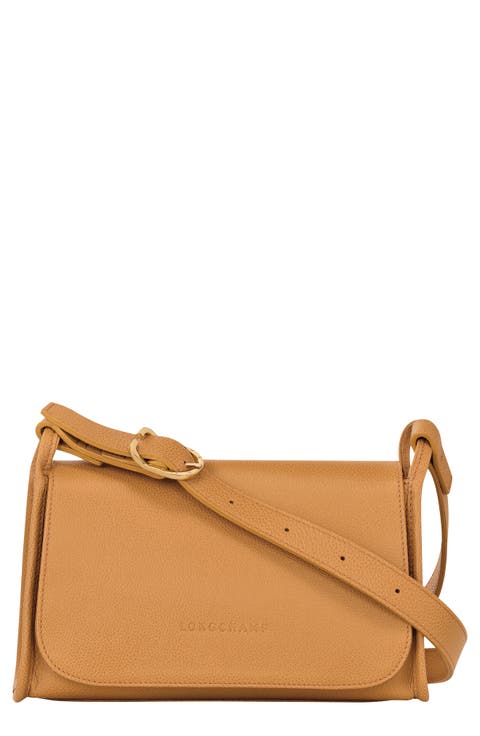 Medium Le Foulonné Leather Crossbody Bag