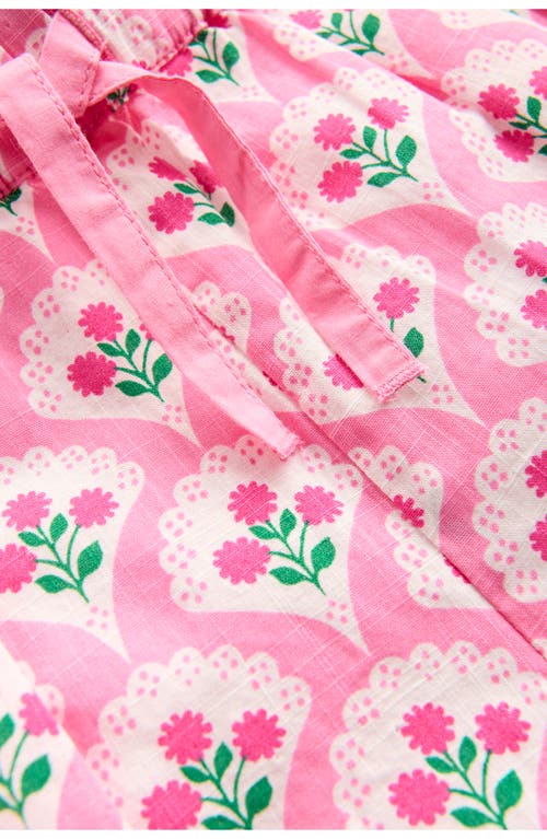 Mini Boden Kids' Juniper Frill Cotton Drawstring Shorts