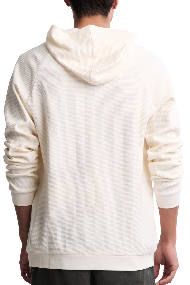 Thermal Cotton Hoodie, Alternate, color, CREAM