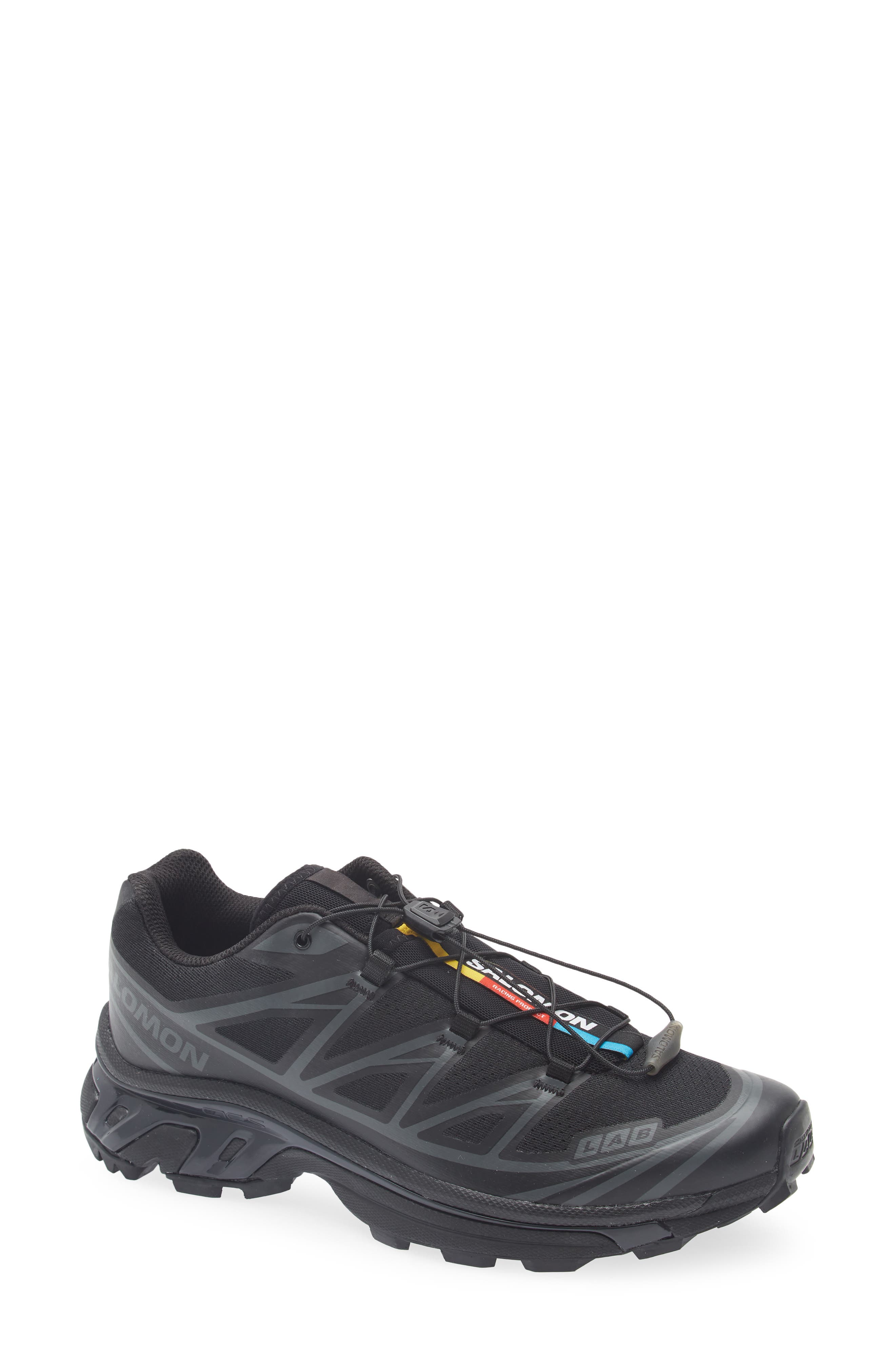 Salomon XT-6 Sneaker, Main, color, Black