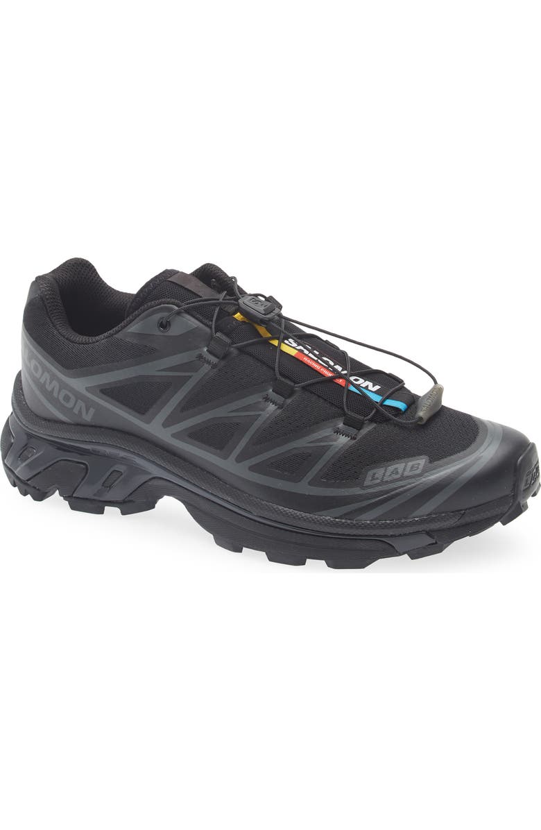 Salomon XT-6 Sneaker, Main, color, Black