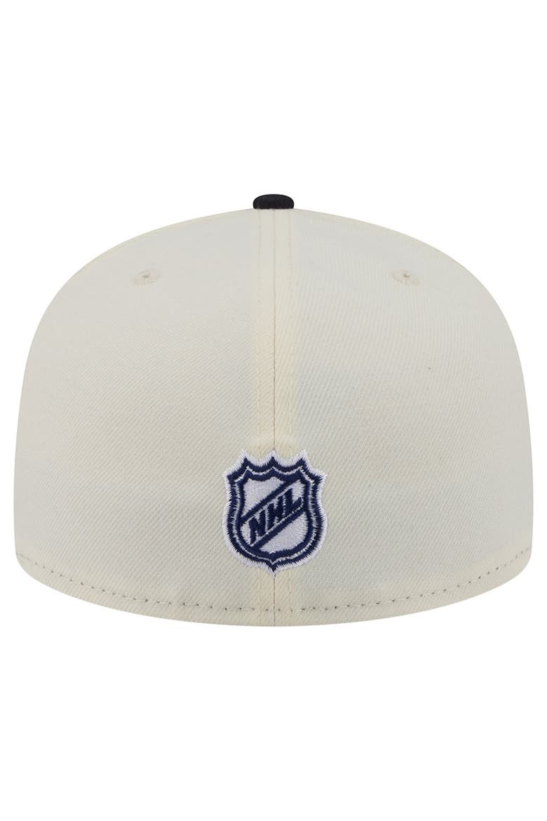 Men's New Era  Cream Washington Capitals 250th Anniversary of the United States Two-Tone 59FIFTY Fitted Hat, Alternate, color, Cream