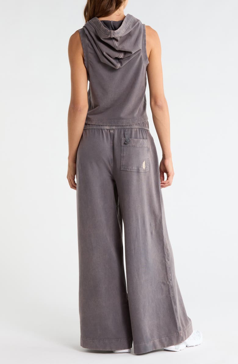 Free People Keep Pace Hoodie & Sweatpants Set, Alternate, color, Vintage Black