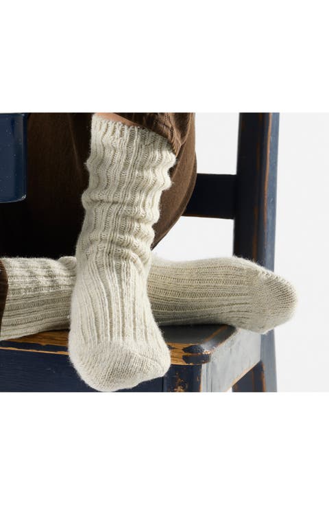 Everyday Cozy Heritage Rib Crew Socks