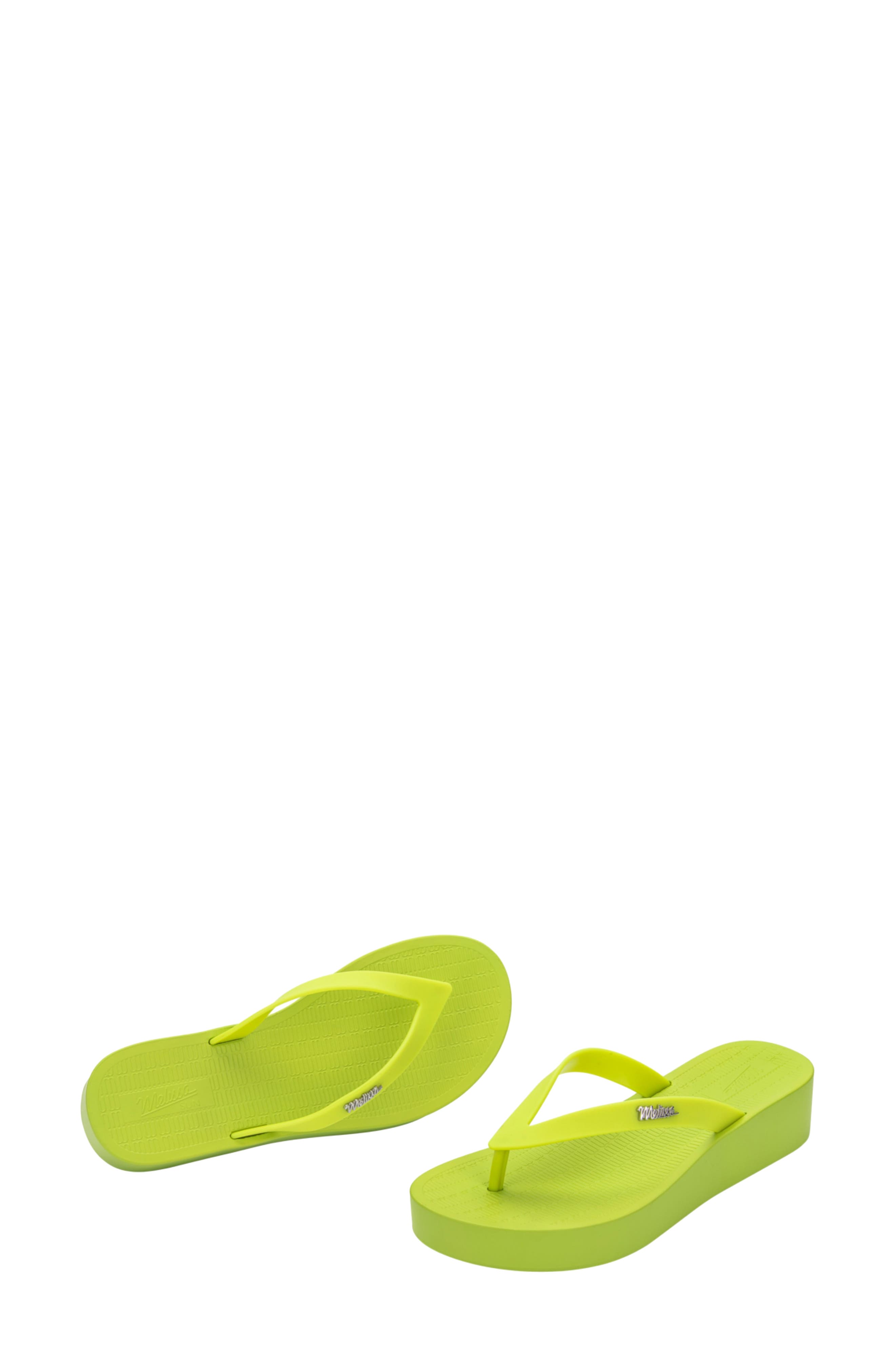 Melissa Sun Venice Water Resistant Platform Flip Flop, Alternate, color, 