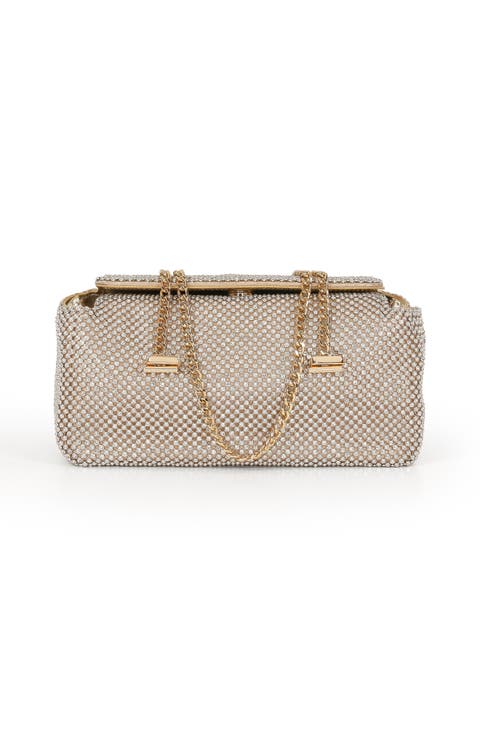 Juniper Crystal Vintage Inspired Clutch