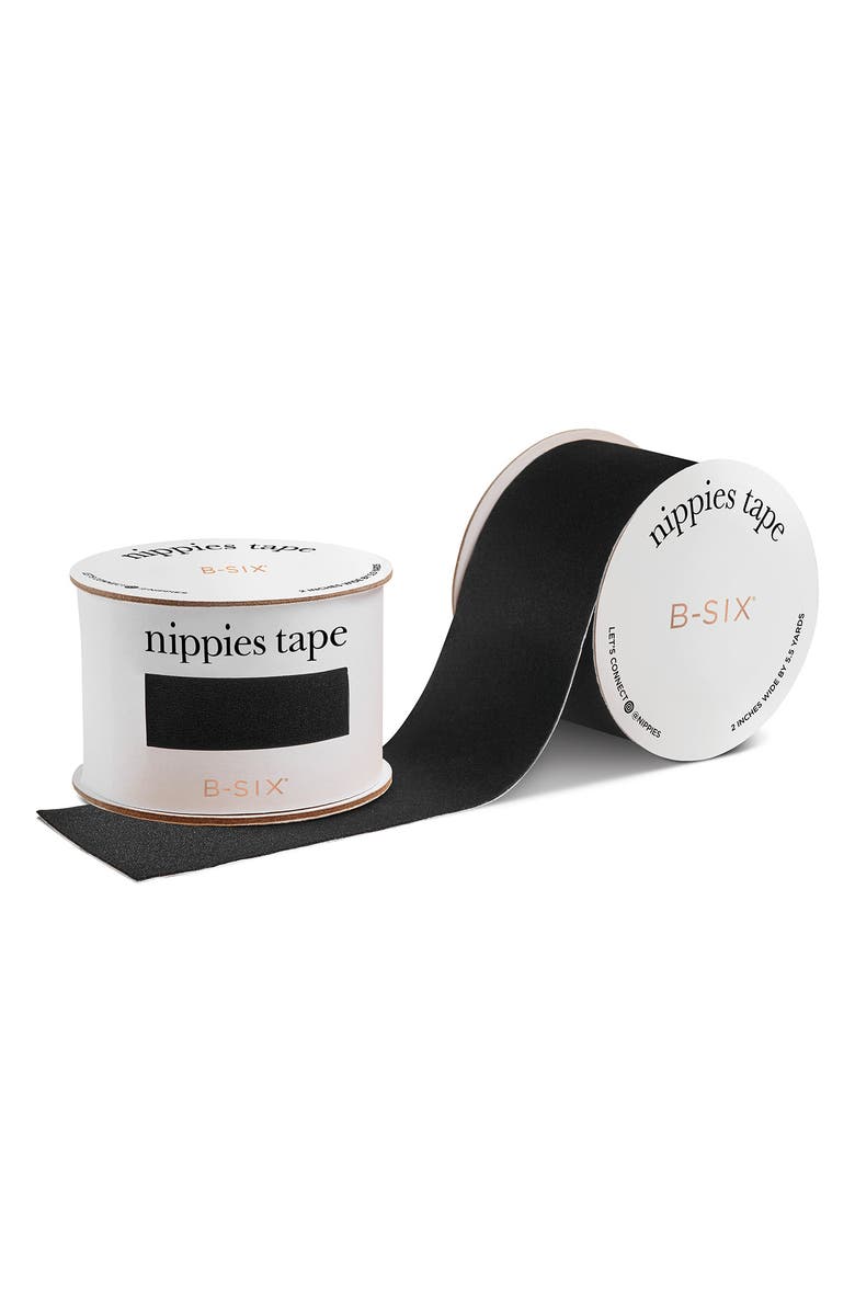 Nippies Bristols 6 Breast Tape, Main, color, Black